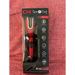 CHI Spin N Curl, Curling Iron For Healthy & Shiny Effortless Curls & Waves